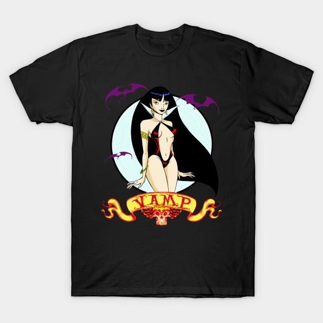 vamp girl T-Shirt by CarmoStudio